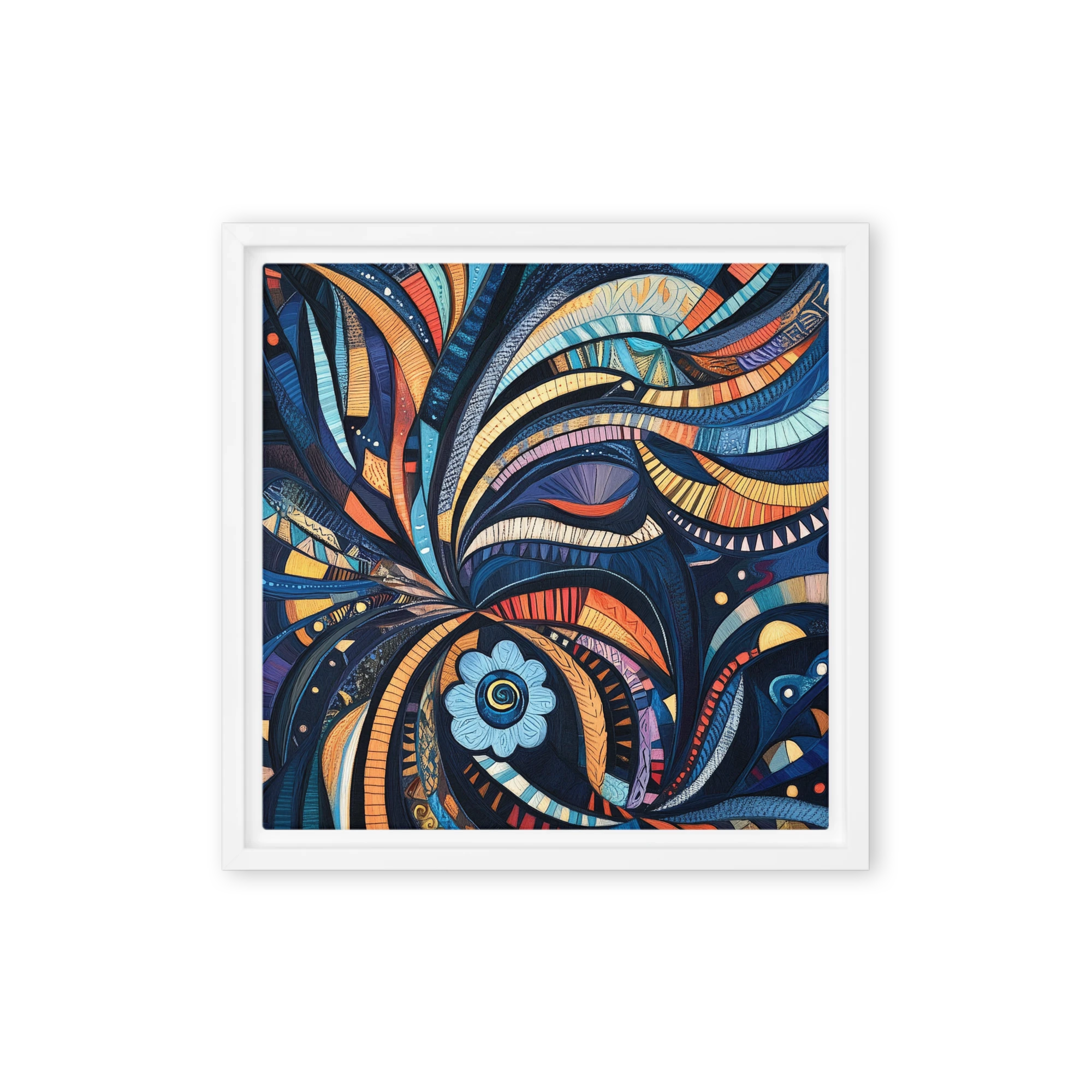 Luminous Abstract Bloom