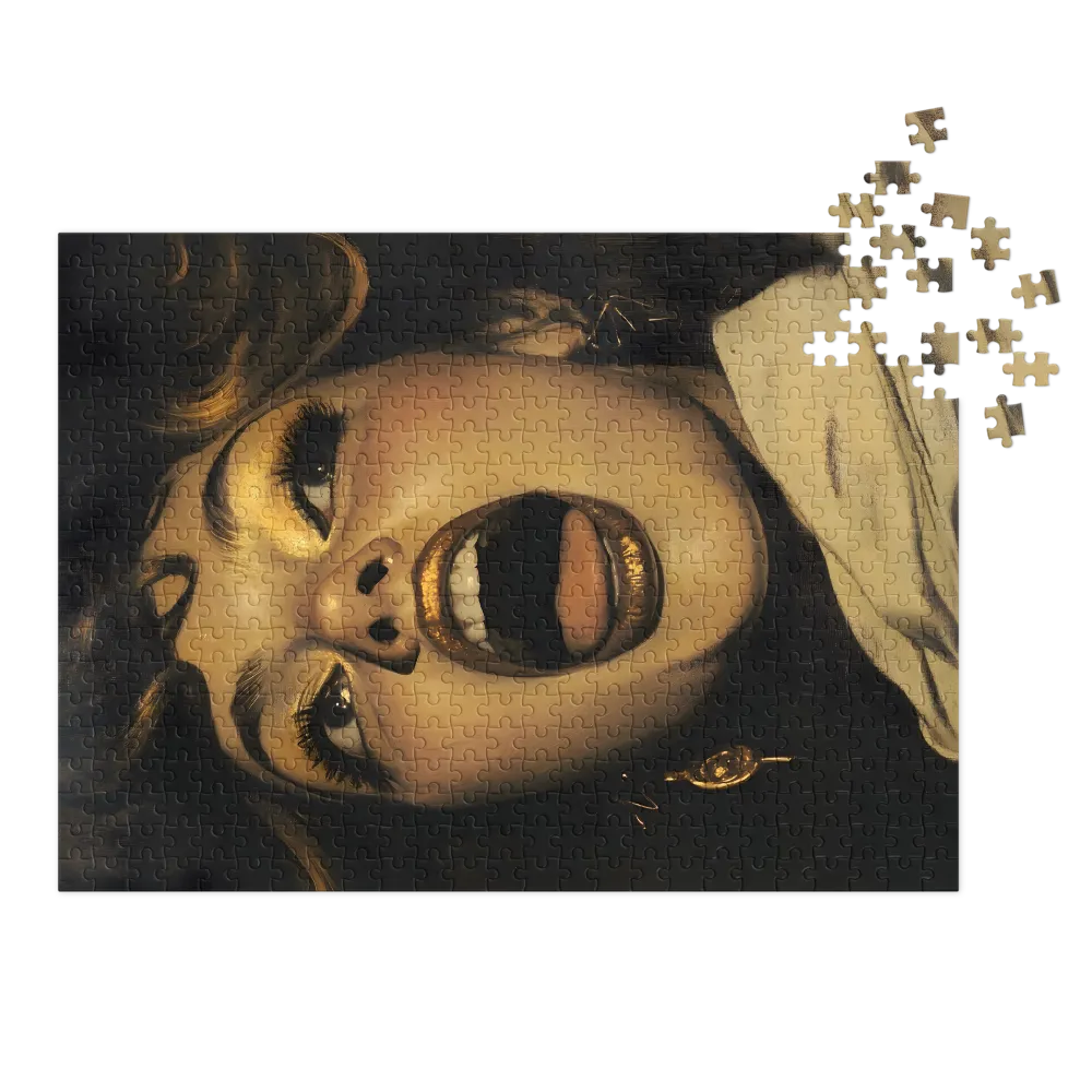 Golden Cry 
 Jigsaw Puzzle in Tin Box