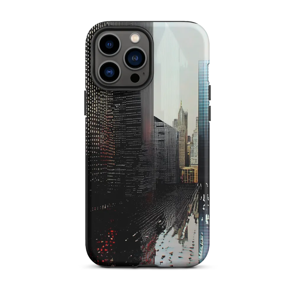 Abstract Cityscape Reflection | Phone Case