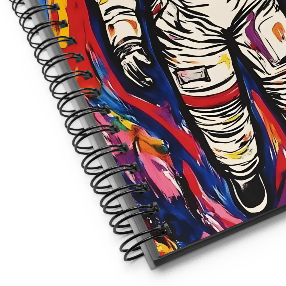 Cosmic Pop Astronaut 
 Spiral Notebook | 140 pages