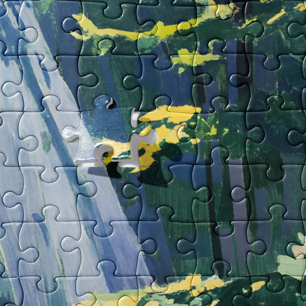 Ethereal Forest Flight 
 Jigsaw Puzzle