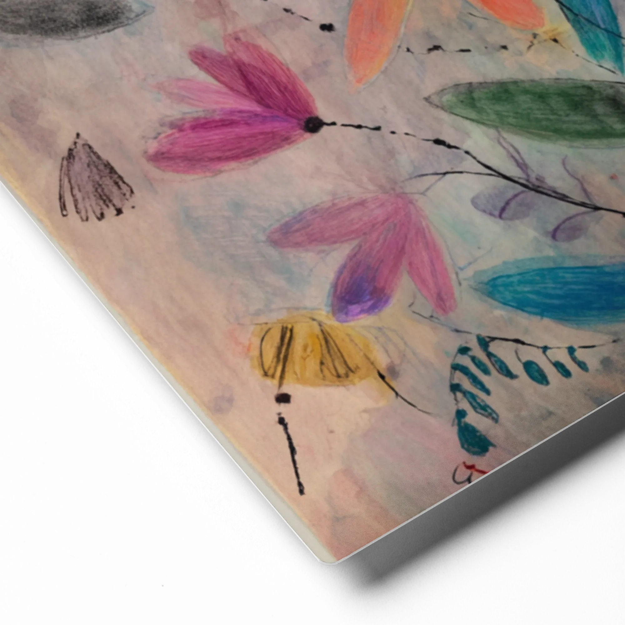 Meadow Symphony 
 Canvas with Black Frame