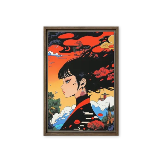 Crimson Horizon | Art Print