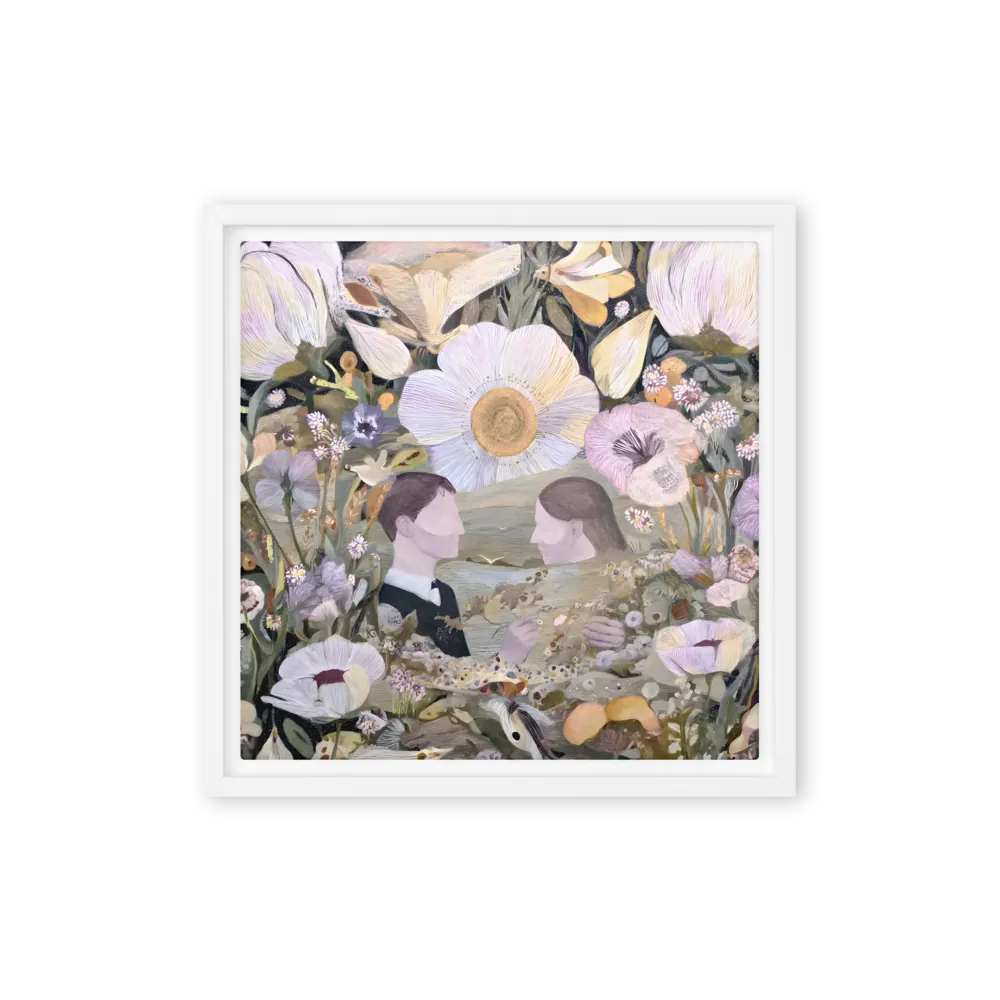 Floral Embrace 
 Canvas | 12″x 16″