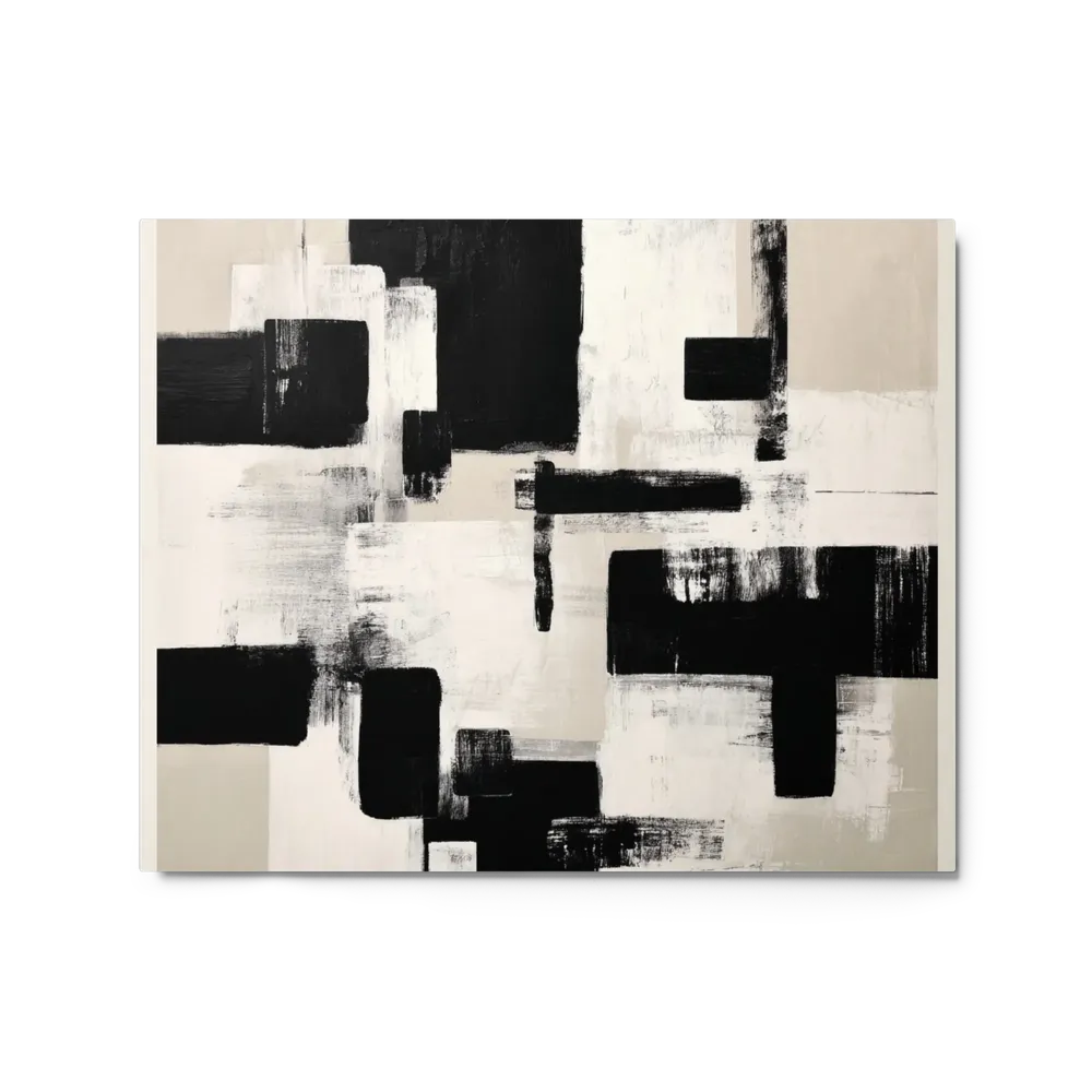 Monochromatic Blocks | Art Print