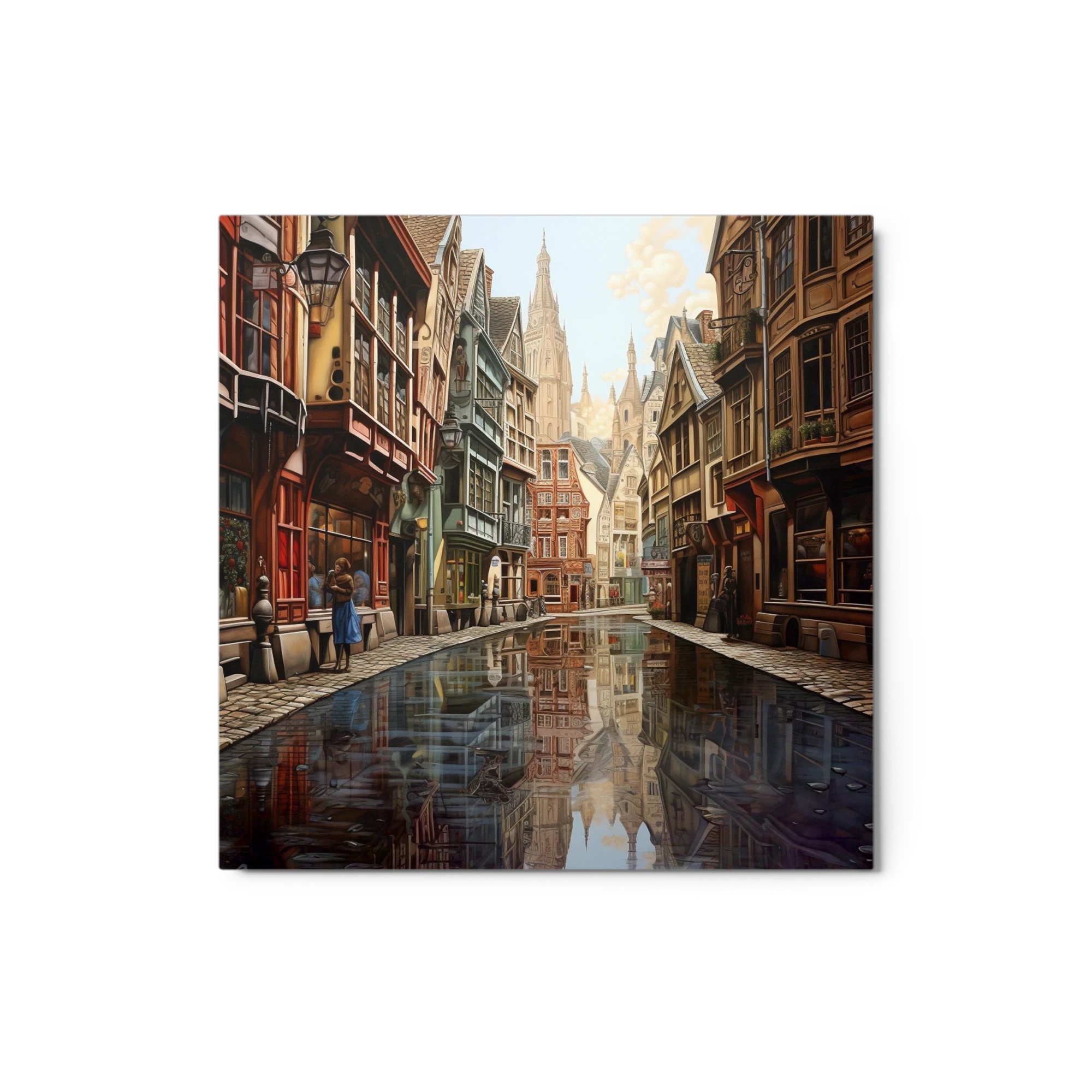 Pictorial Cityscape Reflection