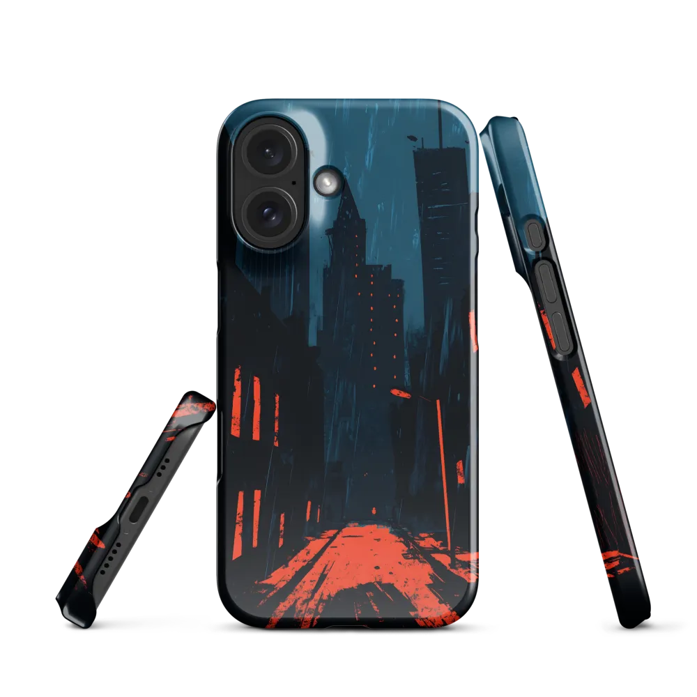 Neo-Noir Rain 
 iPhone 15 Plus | MagSafe® Tough Case