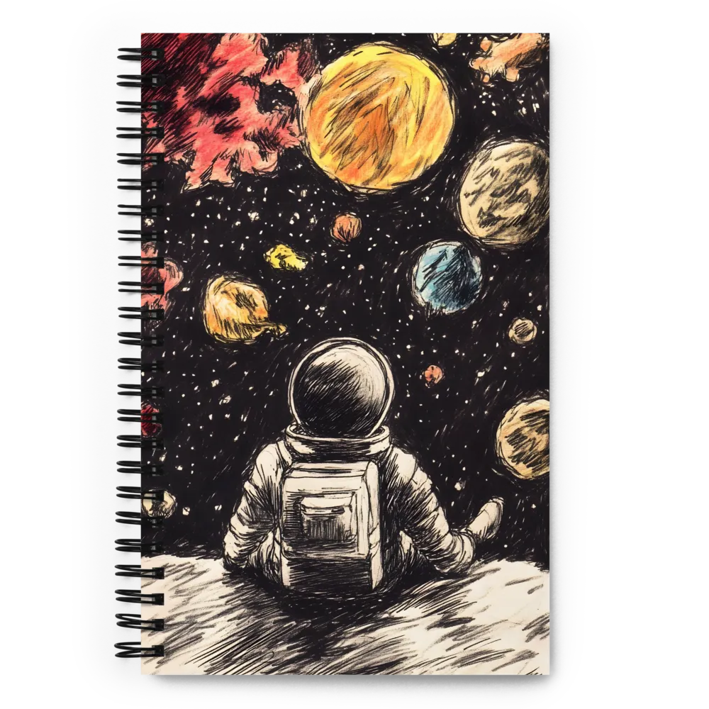 Cosmic Contemplation 
 Spiral Notebook | 140 pages