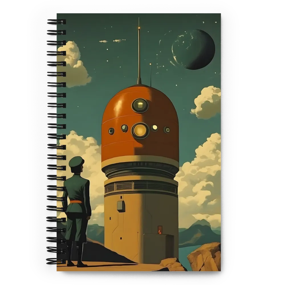 The Overseer's Gaze 
 Spiral Notebook | 140 pages