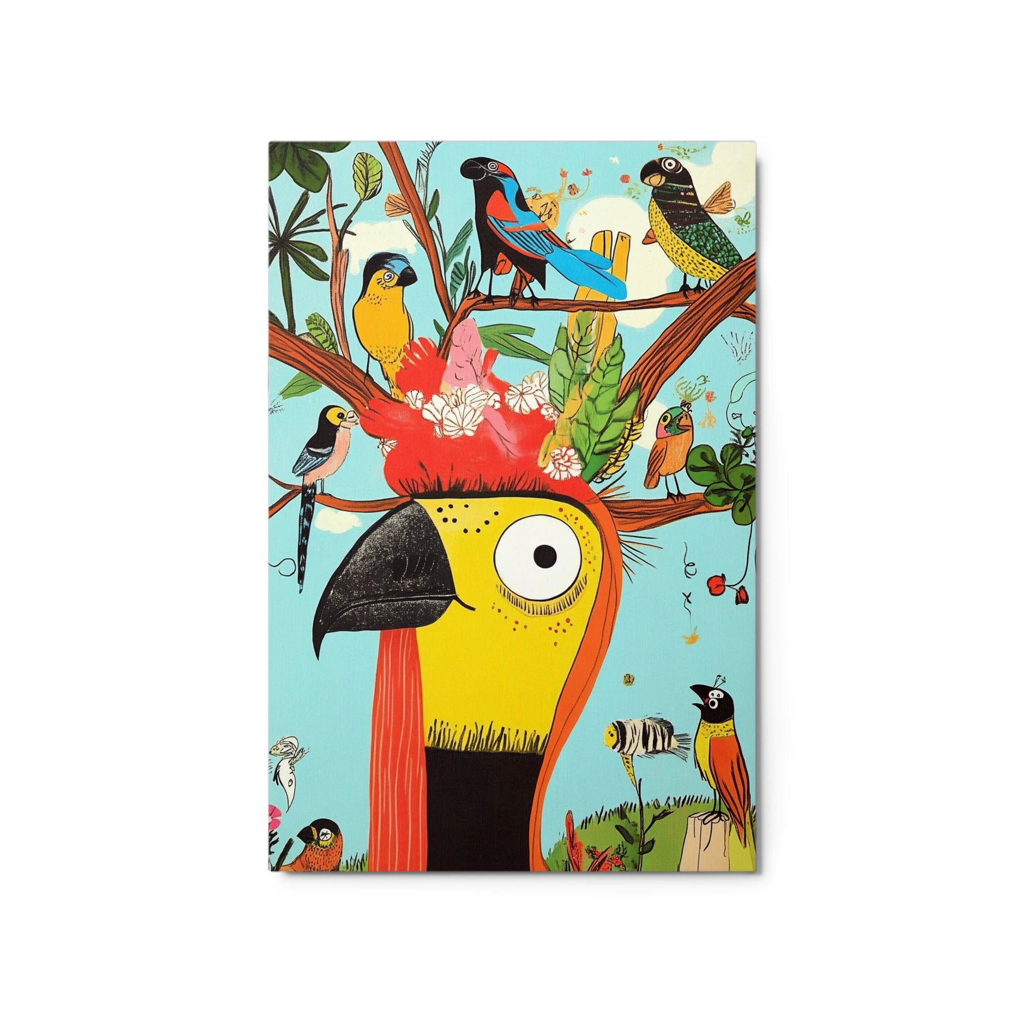 Colorful Bird Illustration