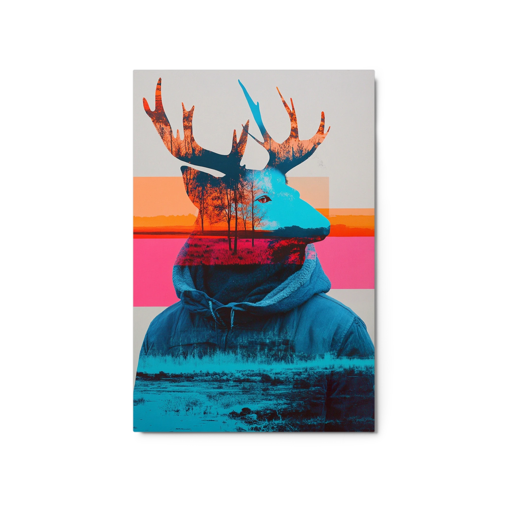 Surreal Deer-Human Blend Design