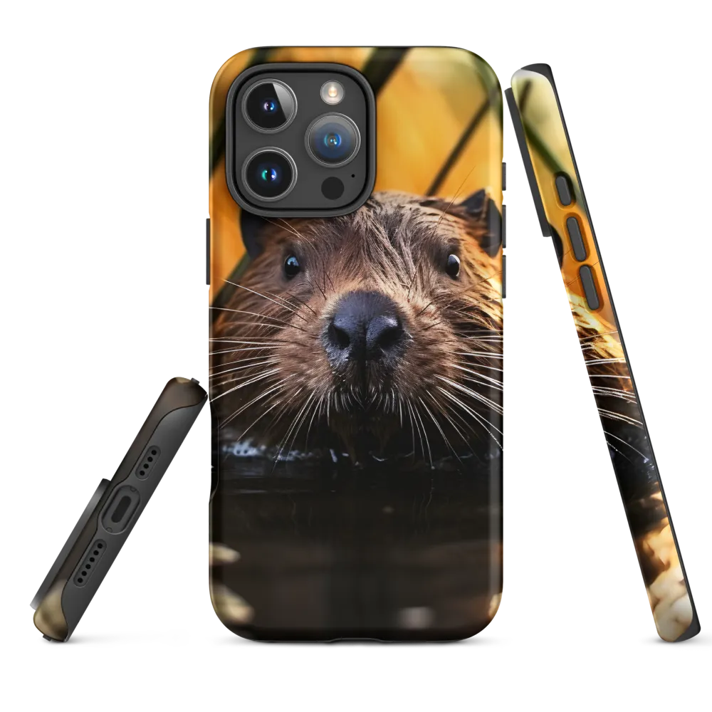 Beaver Emerging from Water