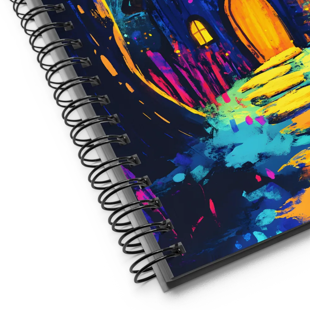 Enchanted Forest Dwelling 
 Spiral Notebook | 140 pages