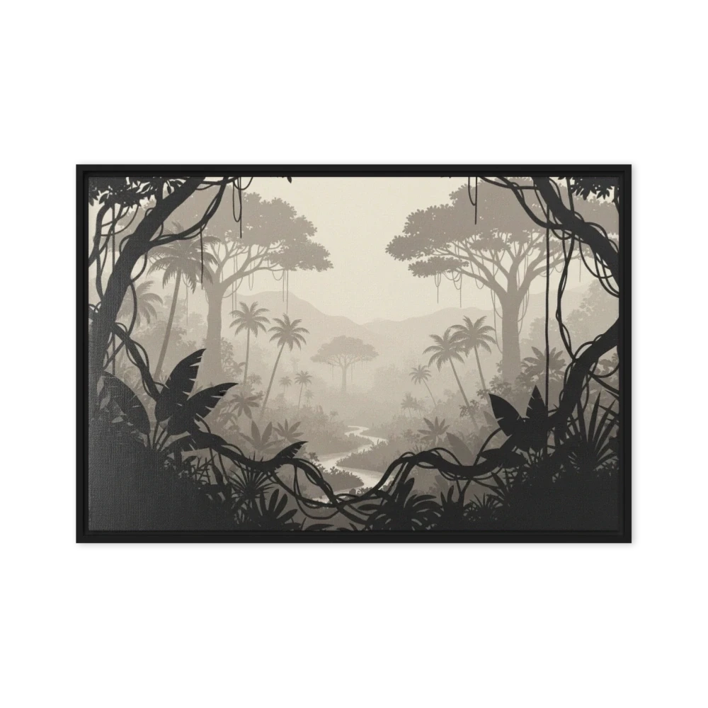 Mystical Sepia Jungle