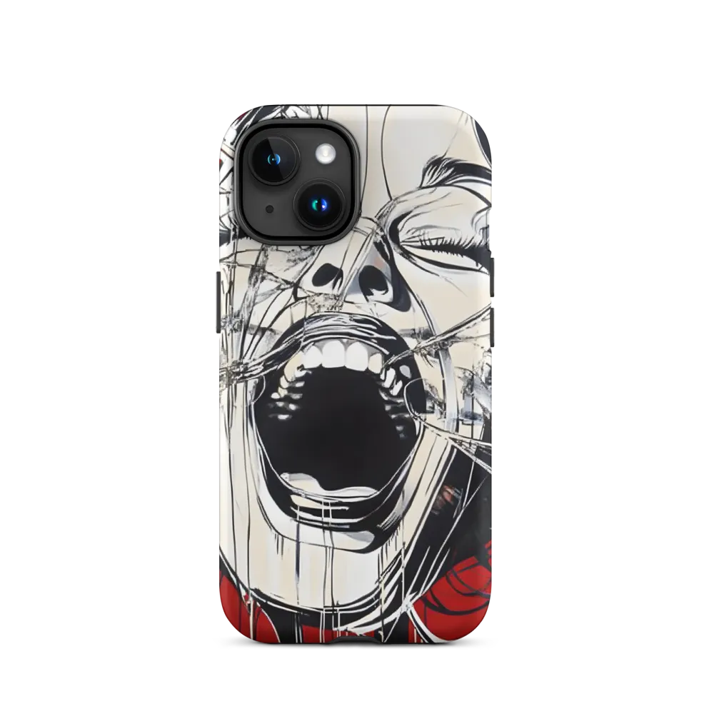 Expressive Scream Art | Phone Case