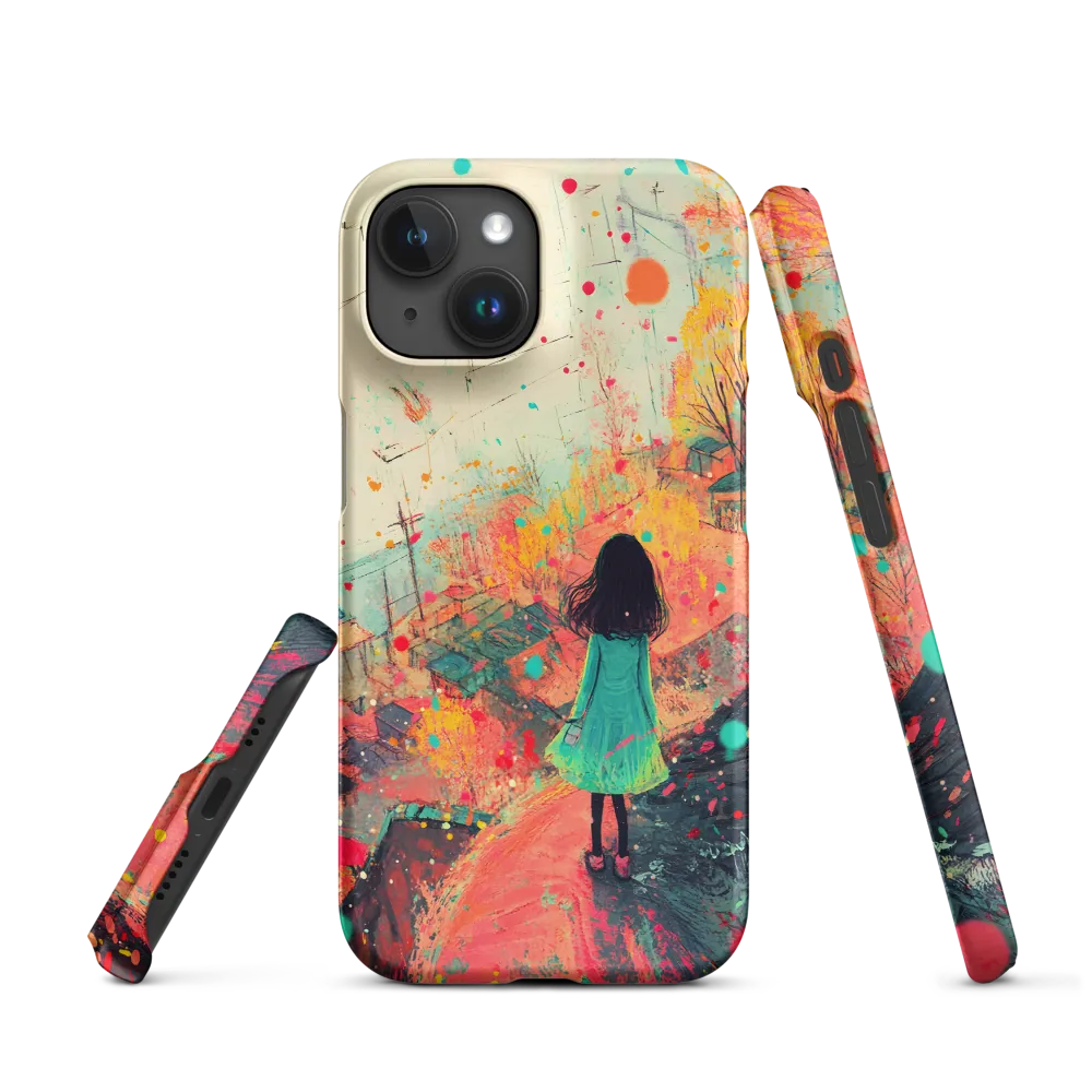 Outlook over the Painted Town | Phone Case