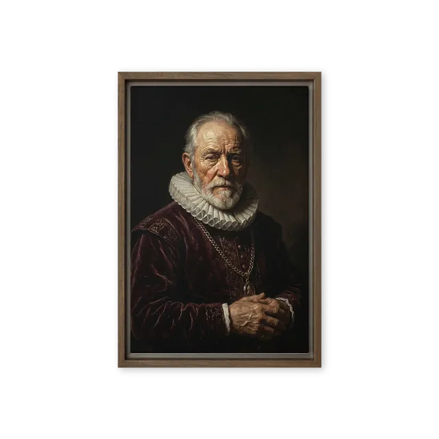 The Scholar's Gaze | Art Print