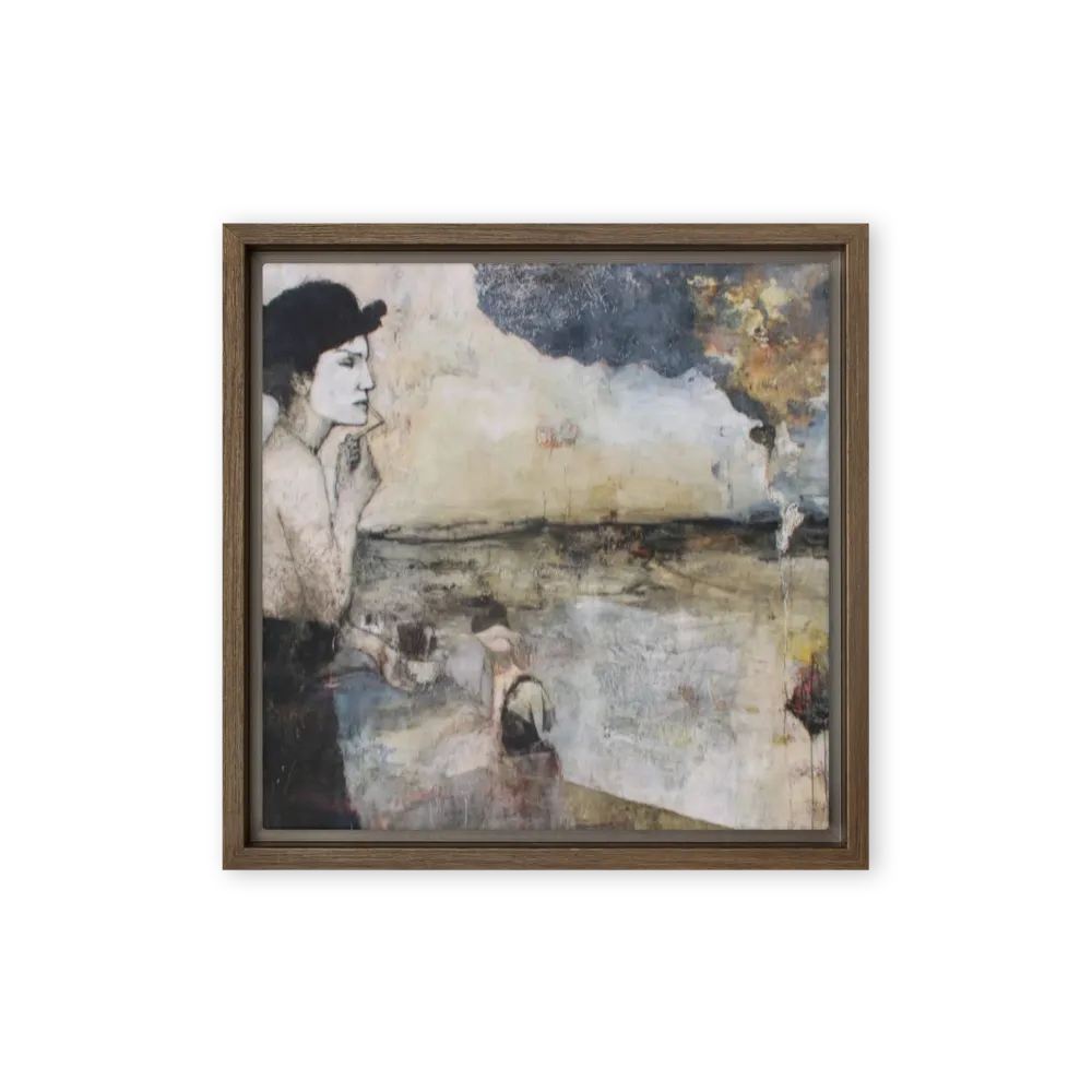The Solitary Painter | Art Print