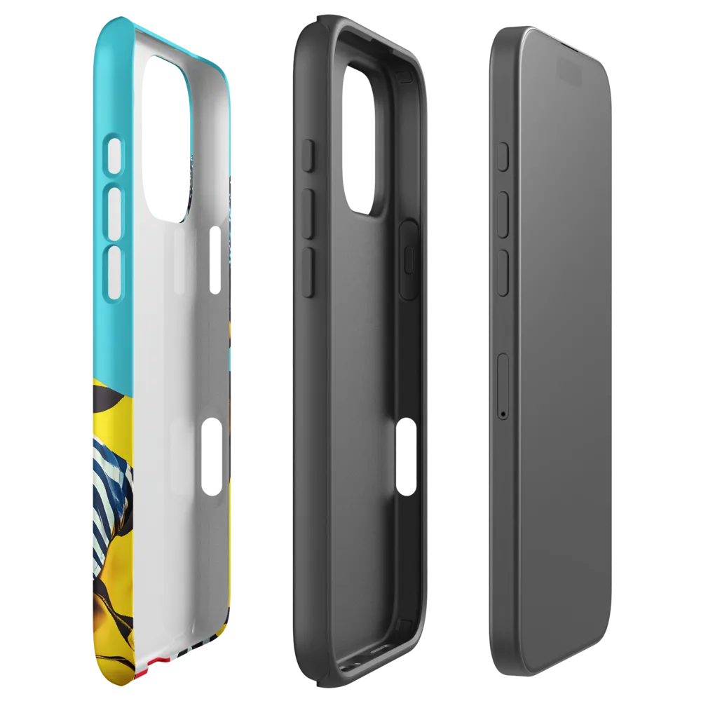 Chic Confidence in Bold Patterns | Phone Case