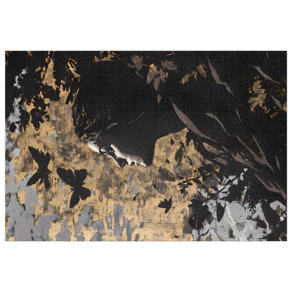 Golden Reverie 
 Jigsaw Puzzle in Tin Box