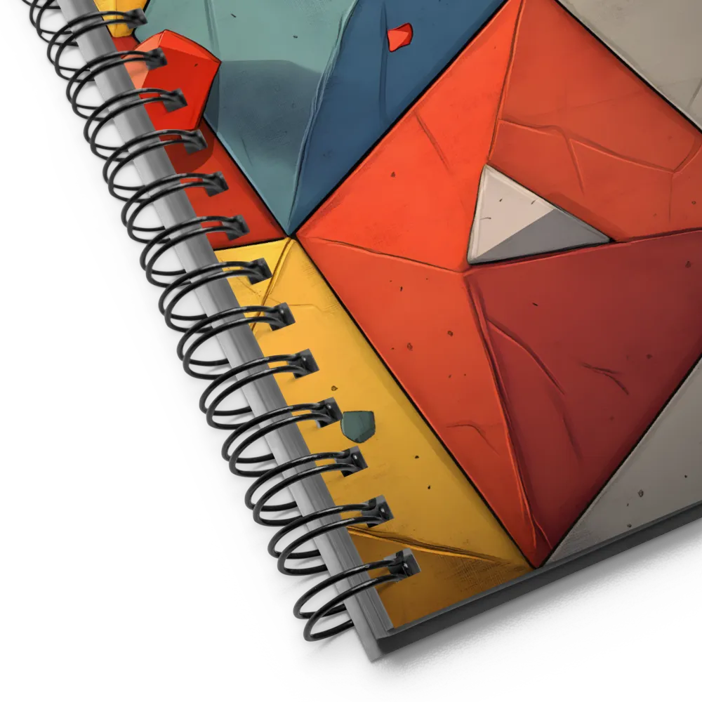 Prismatic Facets 
 Spiral Notebook | 140 pages