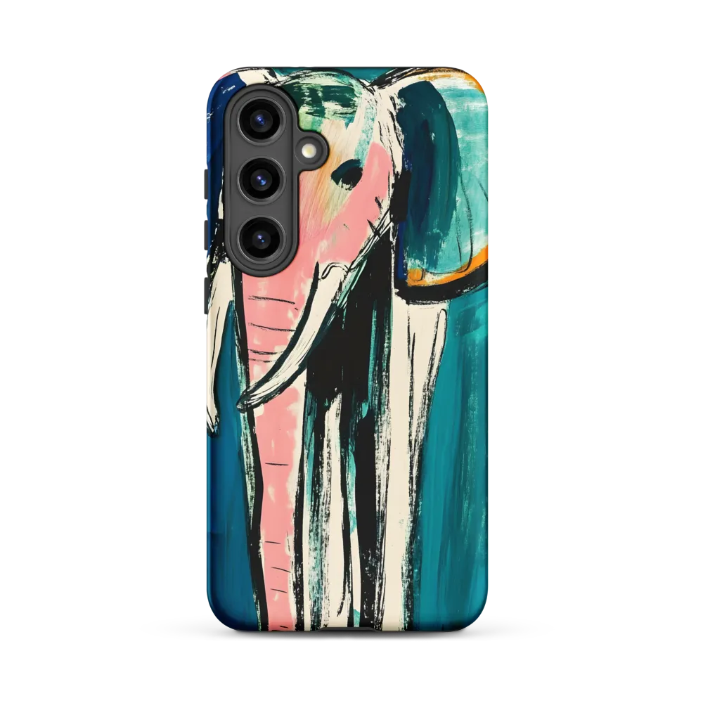 Playful Elephant Abstract | Phone Case