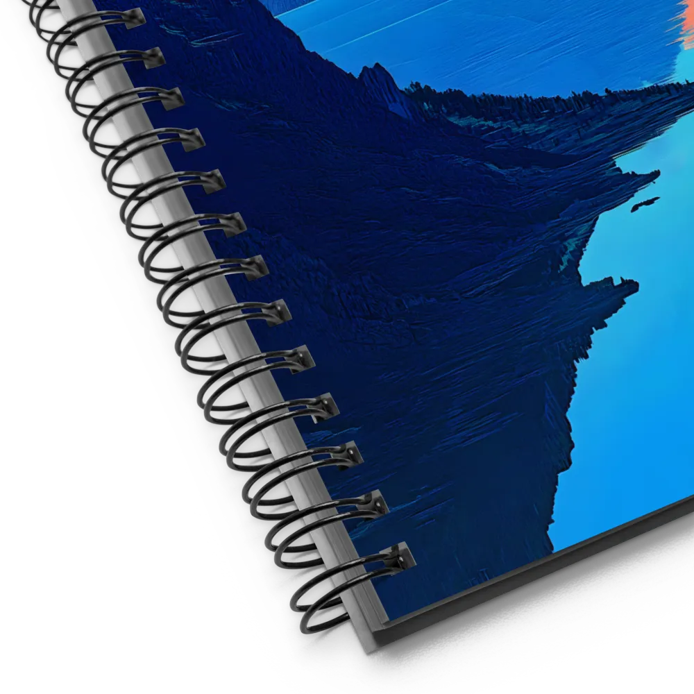 Celestial Lake Reflections 
 Spiral Notebook | 140 pages