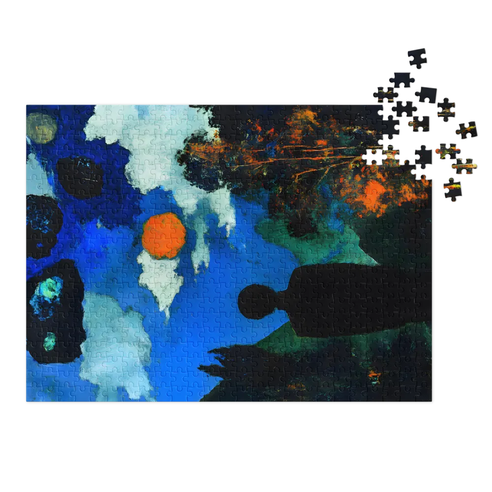 The Celestial Dreamer 
 Jigsaw Puzzle in Tin Box