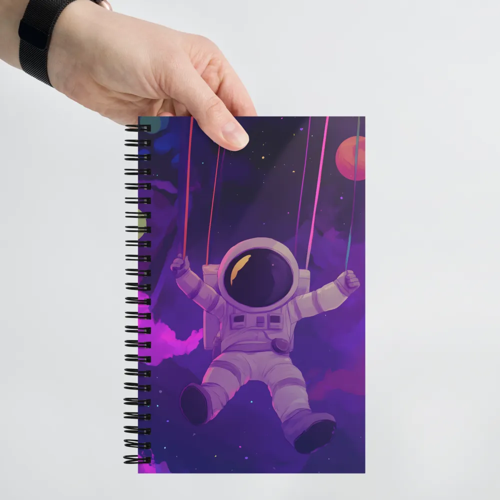 Cosmic Swingset 
 Spiral Notebook | 140 pages