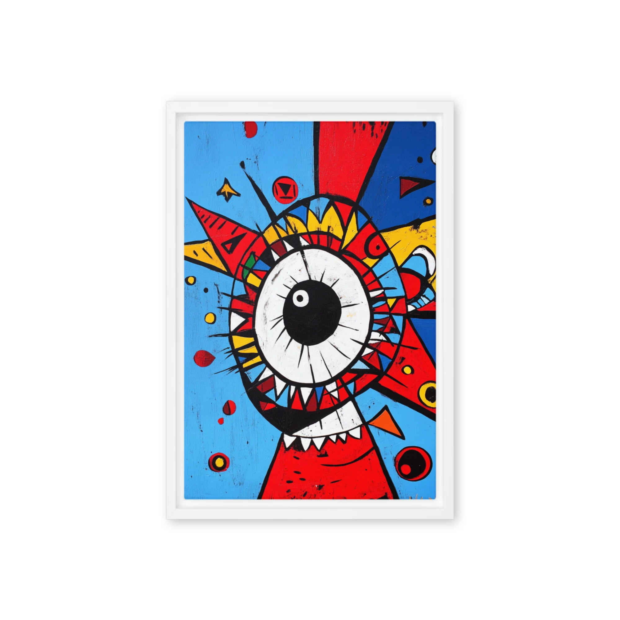 Vigilant Gaze Abstract | Art Print