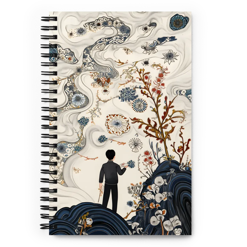Whispers of the Flow 
 Spiral Notebook | 140 pages