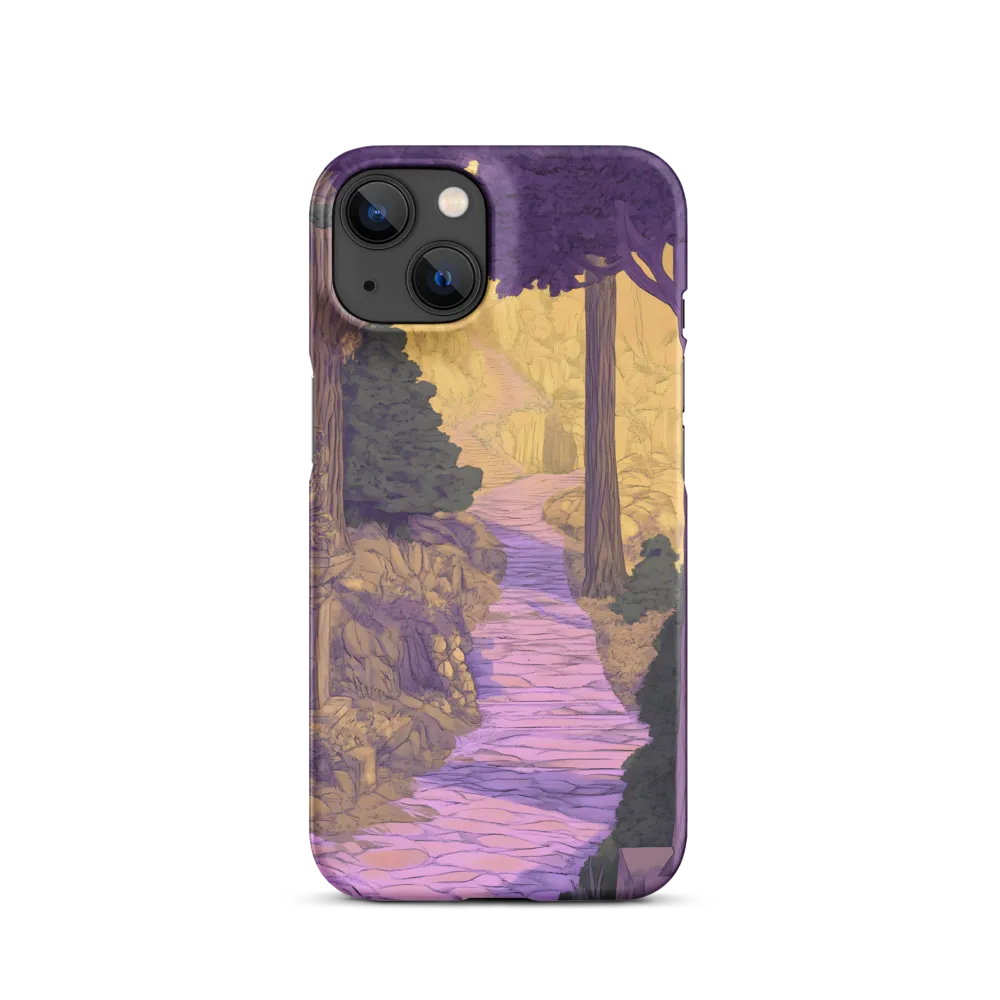 Surreal Pathway in Purple Landscape | Phone Case