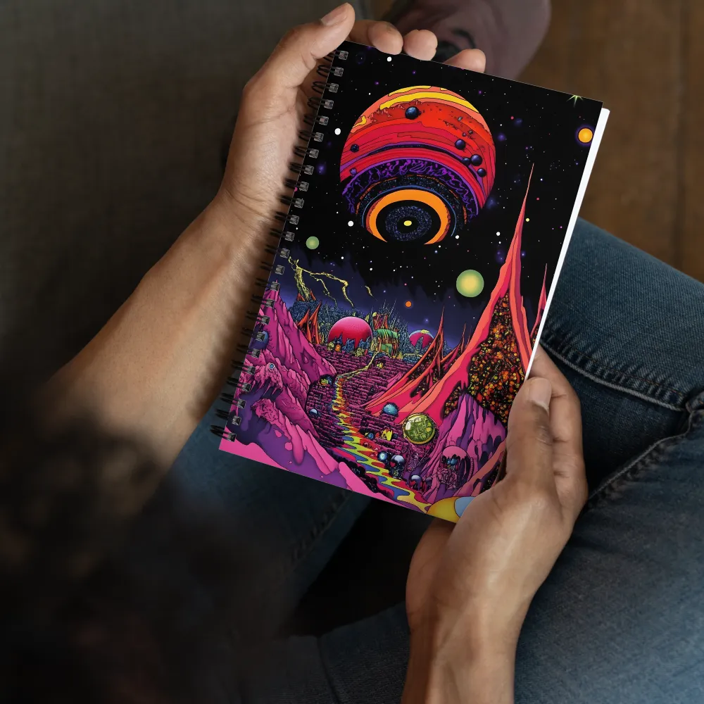 Cosmic Dreamscape 
 Spiral Notebook | 140 pages
