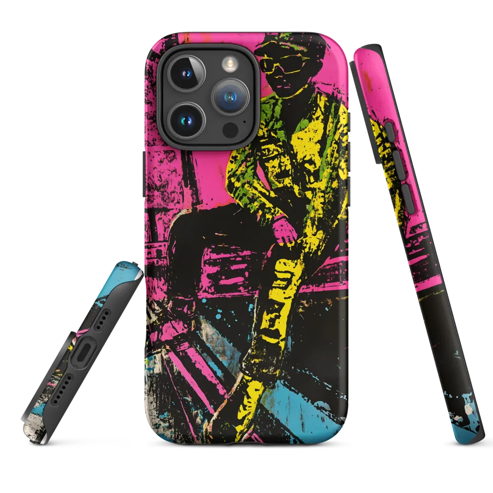 Neon Street Figure