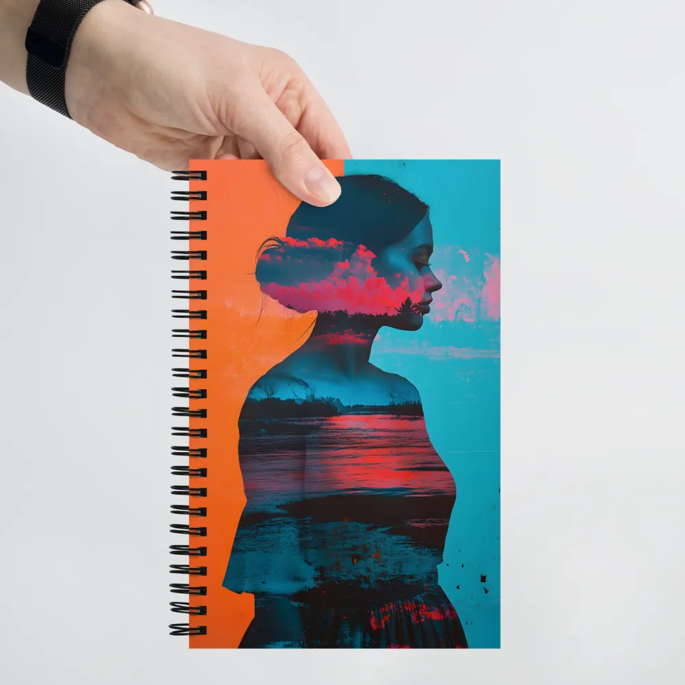 Inner Landscape Echoes 
 Spiral Notebook | 140 pages