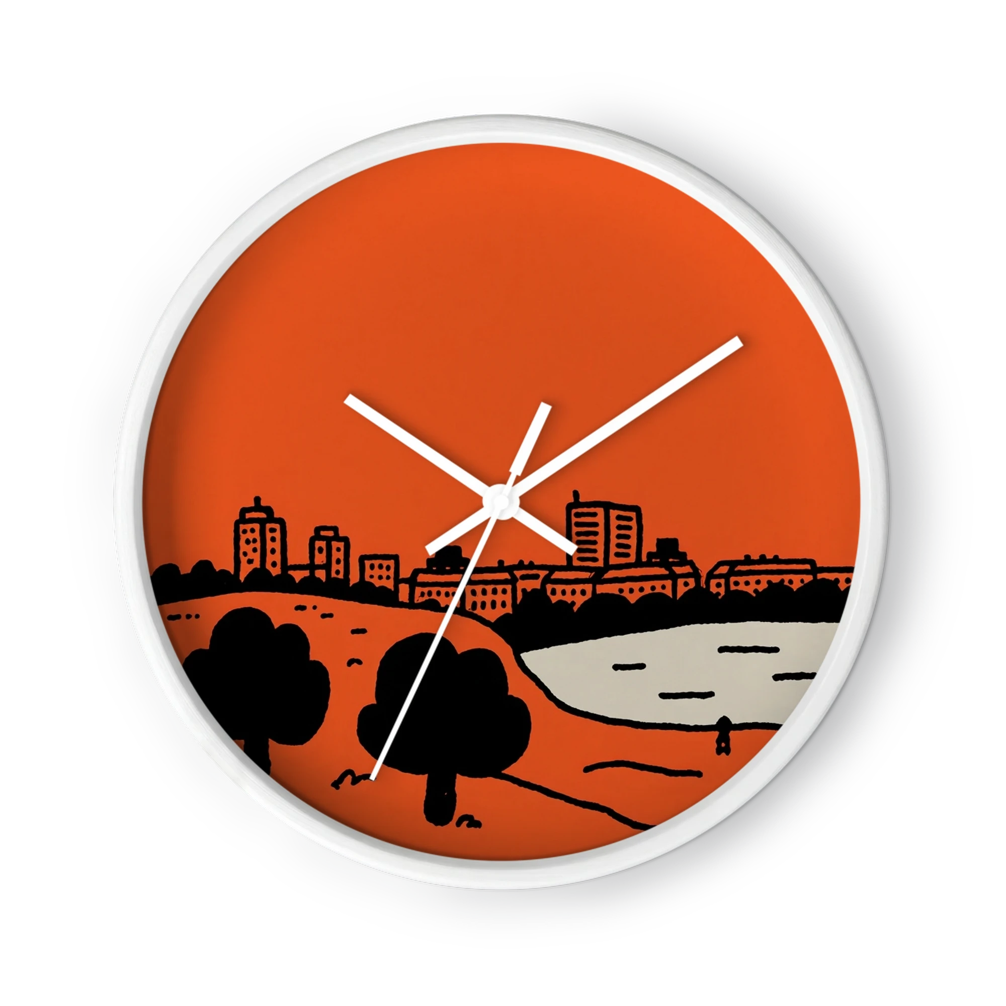 Orange Cityscape