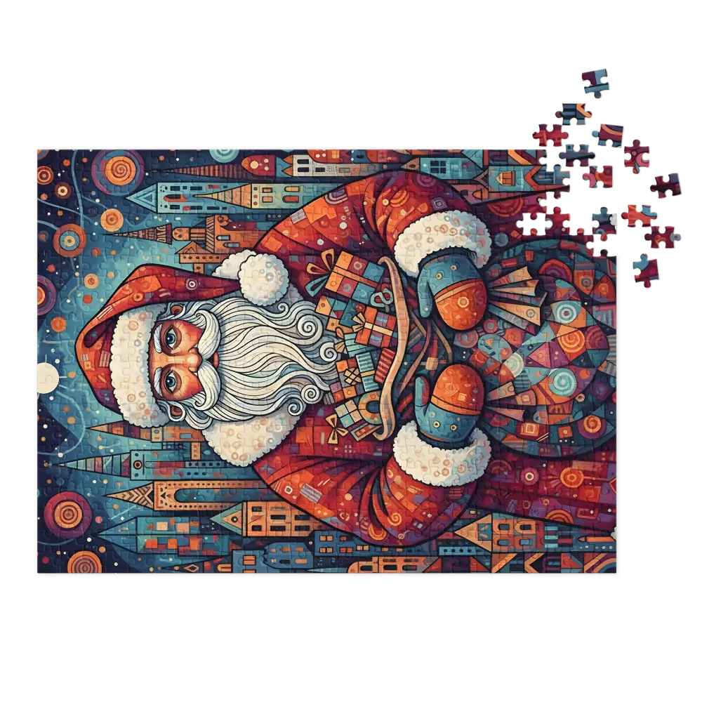 Mosaic Santa