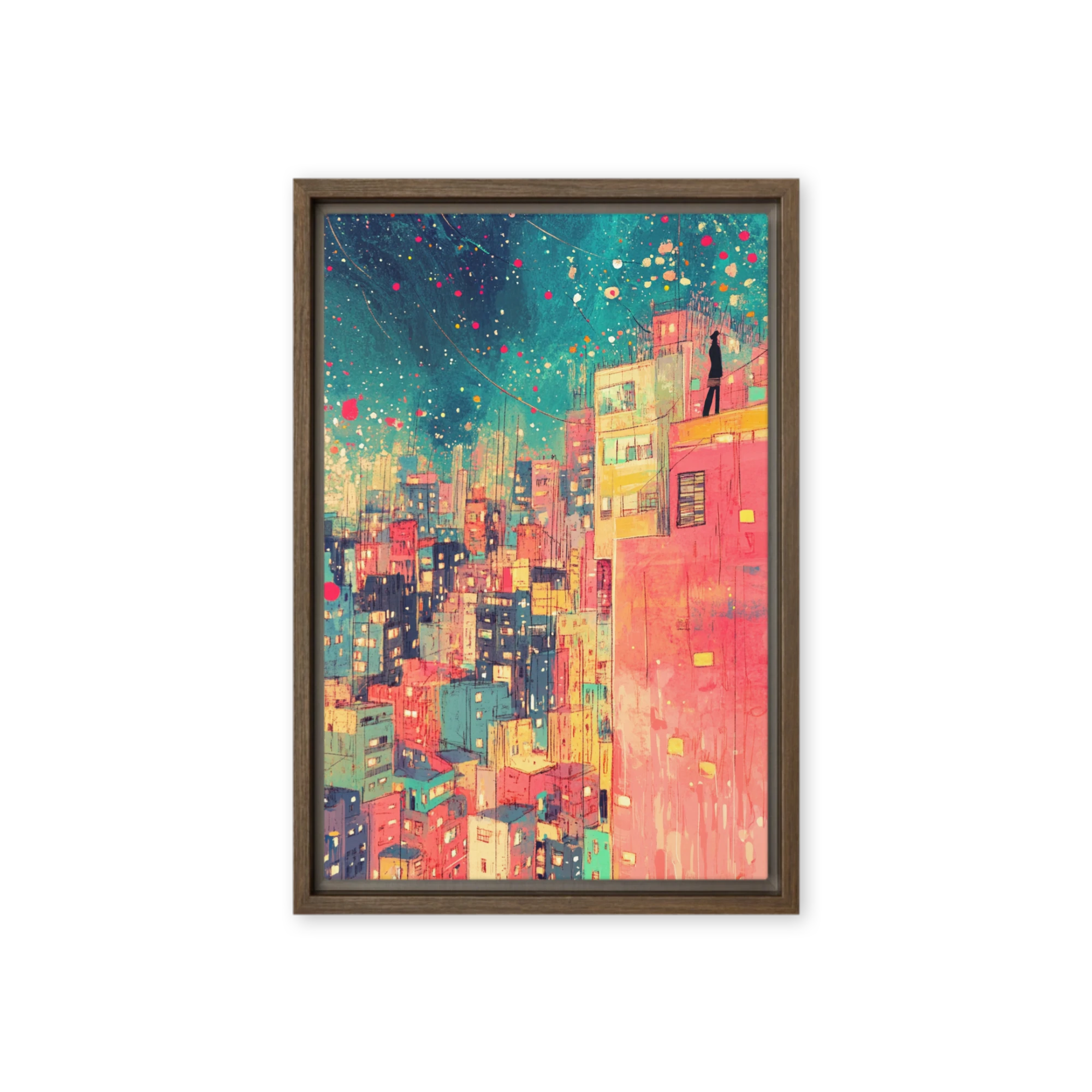 Rooftop Solitude | Art Print