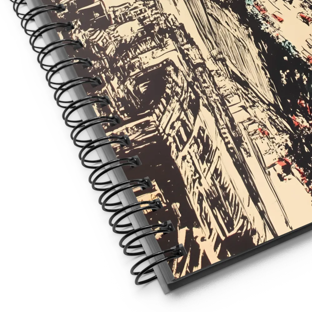 Metropolitan Canvas 
 Spiral Notebook | 140 pages