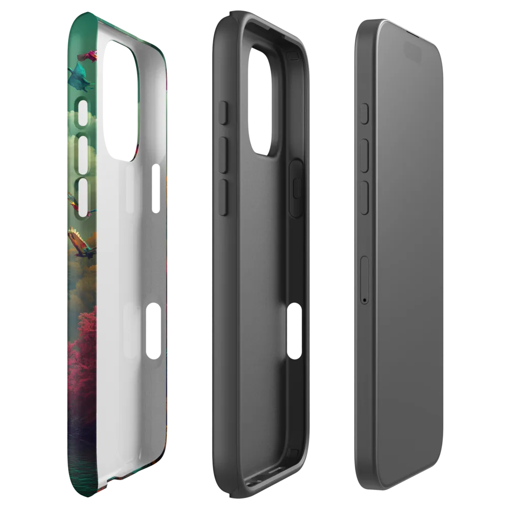 Surreal Castle and Bird | Phone Case