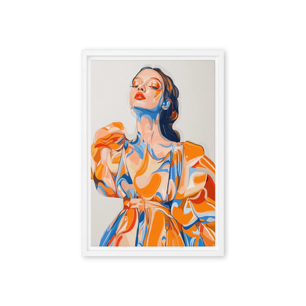 Fluid Expression Portrait | Art Print