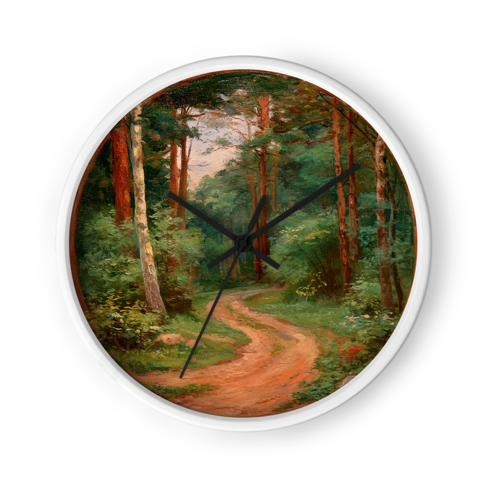 Winding Forest Path