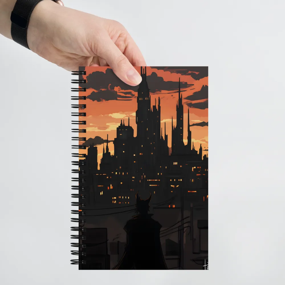 Dystopian Twilight Horizon 
 Spiral Notebook | 140 pages