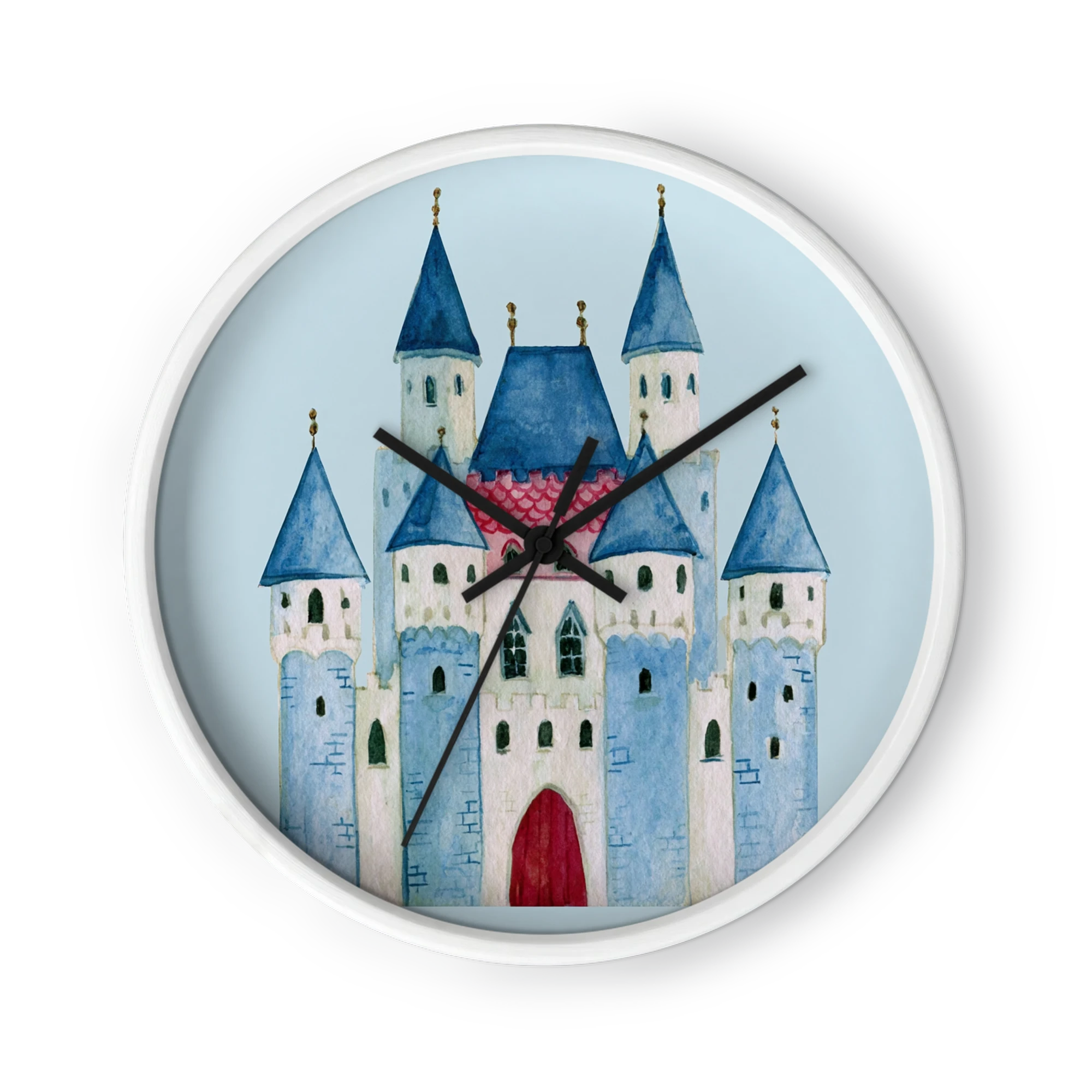 Whimsical Blue Castle