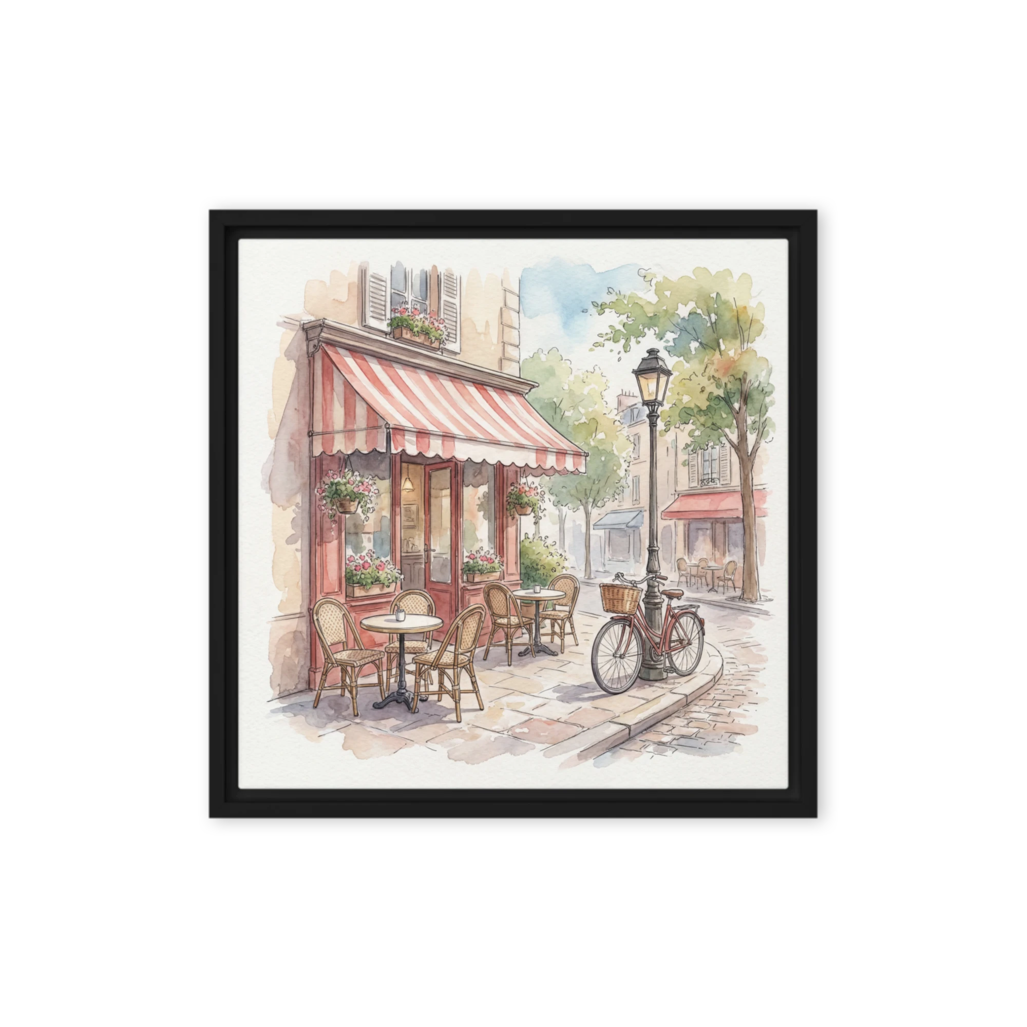 Parisian Cafe Scene