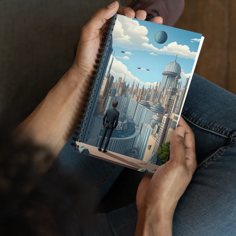 Glimpse of Tomorrow 
 Spiral Notebook | 140 pages