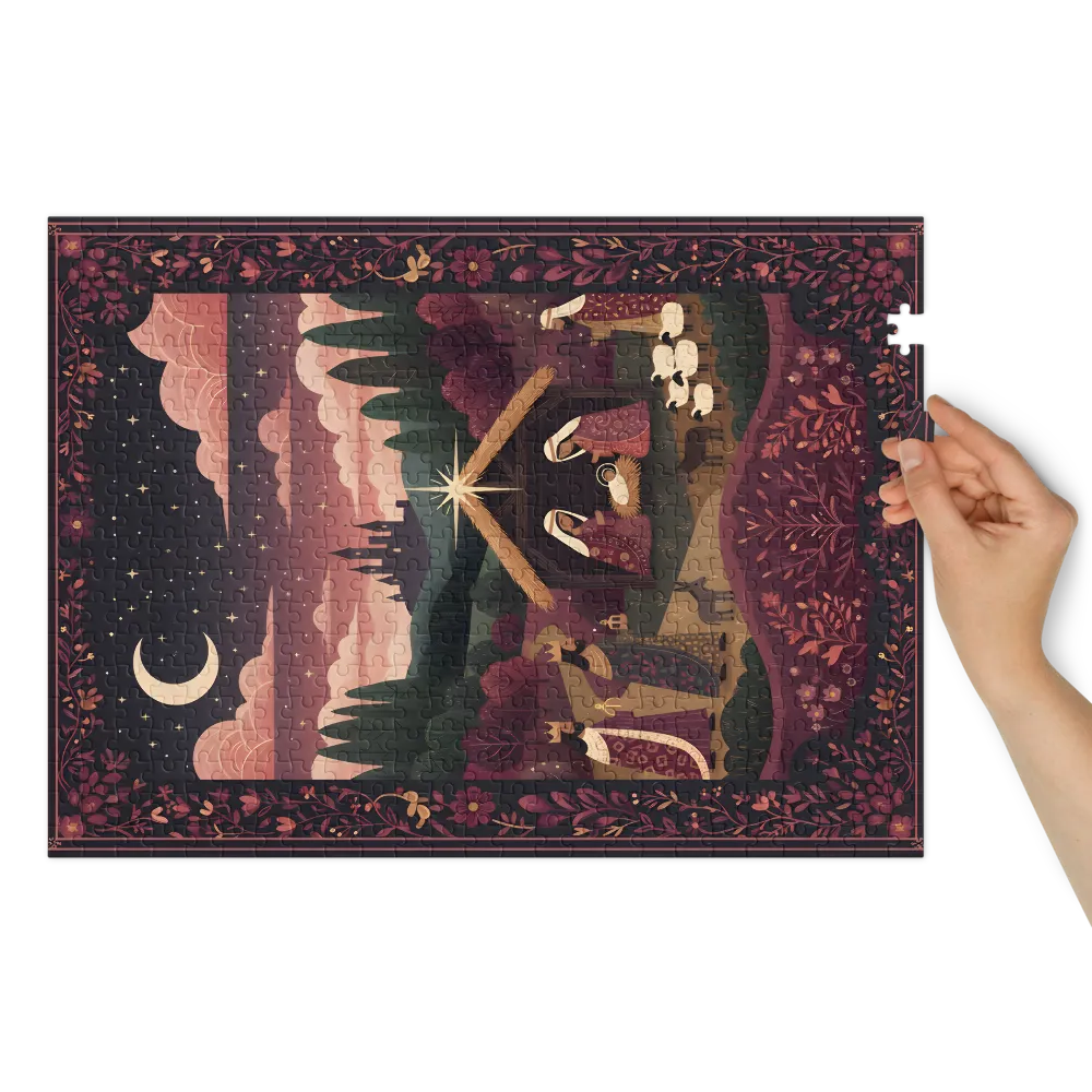 Star Over the Manger | Jigsaw Puzzles