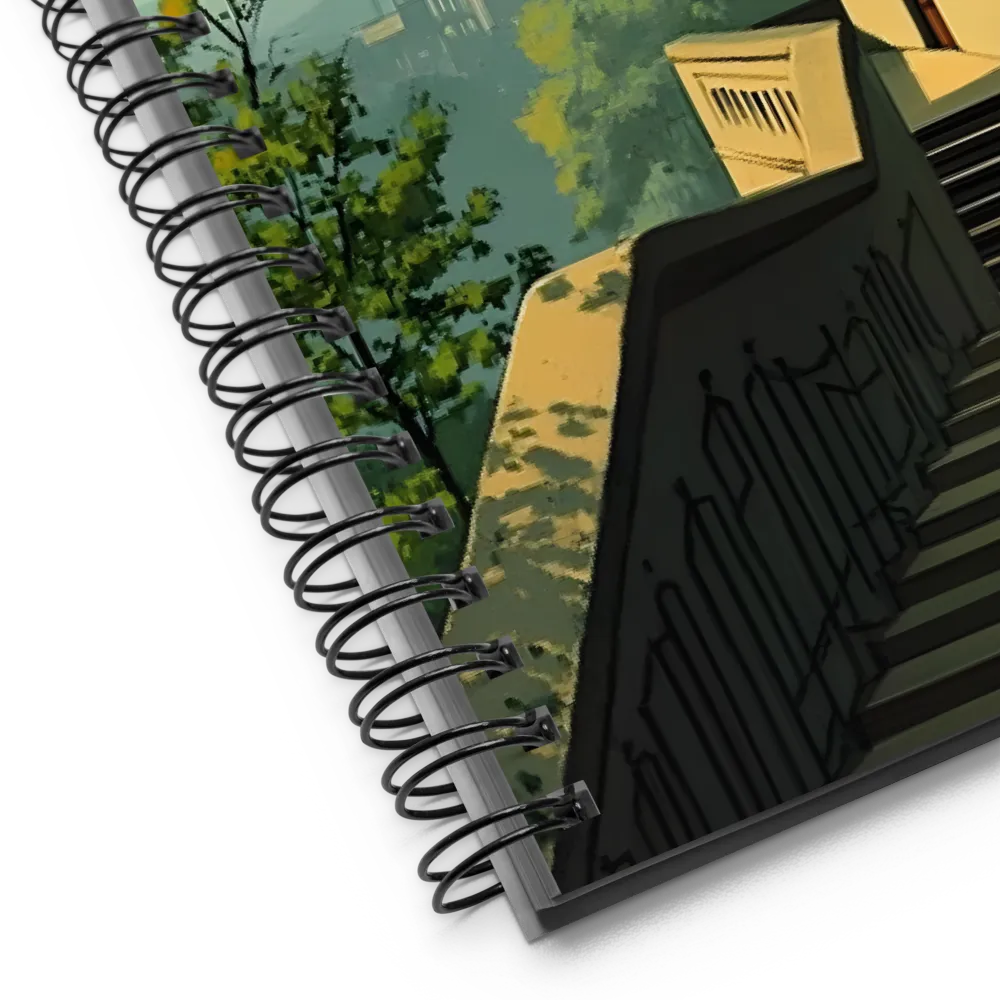 Ascending Path to Serenity 
 Spiral Notebook | 140 pages