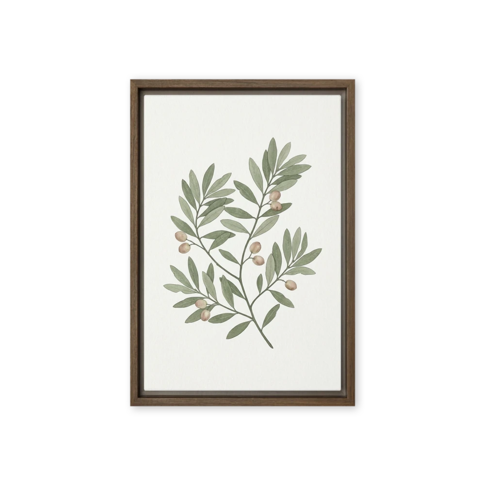 Olive Branch Botanical | Art Print