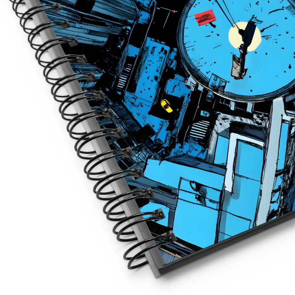 Urban Time Warp 
 Spiral Notebook | 140 pages